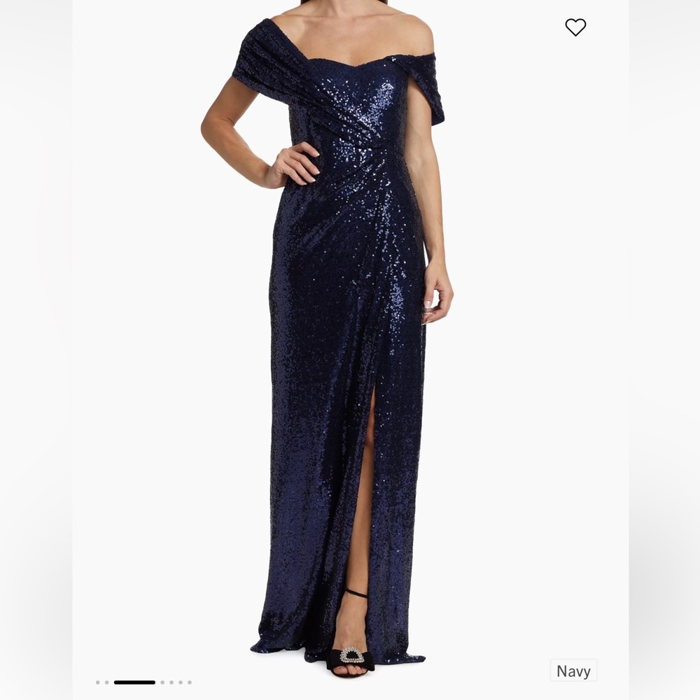 NWT Elegant off the shoulder gown